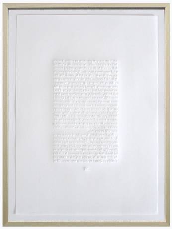 Les lettres du blanc... (2), 2013.  » Klicken zum Vergrössern ->