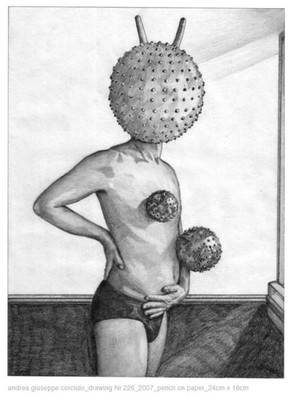 Andrea Giuseppe Corciulo. The gravity of the place - my beautiful defence, 2008.  » Klicken zum Vergrössern ->