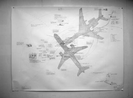 Mid-air collision over Ueberlingen, 2006.  » Klicken zum Vergrössern ->