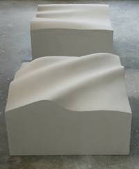 Skulptur 2 u. 3 (1-6), 2008-2009.  » Klicken zum Vergrössern ->
