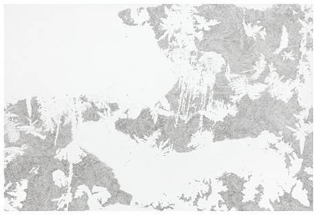 Zeichnung in warmgrau dunkel, 2011.  » Klicken zum Vergrössern ->
